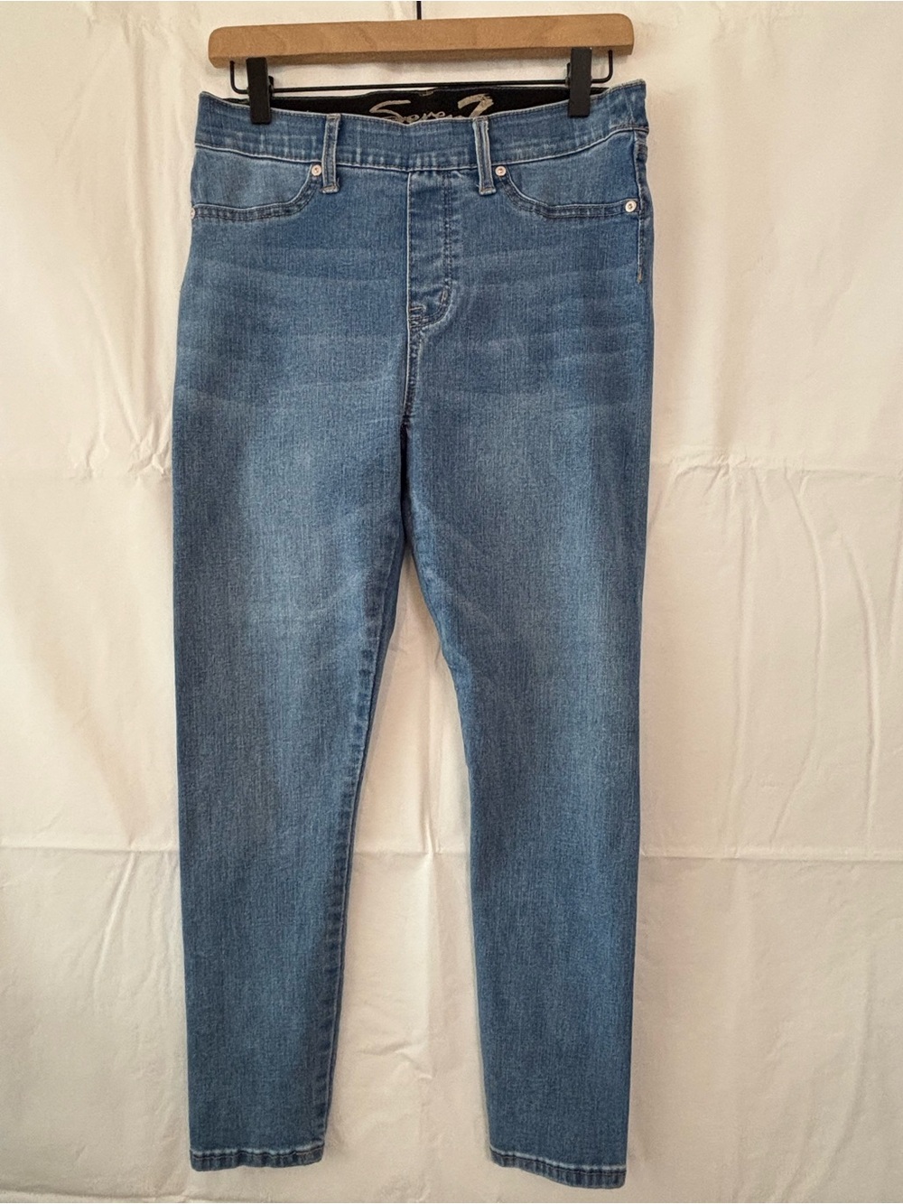 Seven 7 Medium Wash Jeggings Size Medium